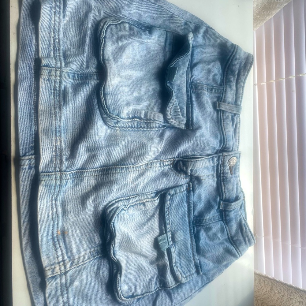 Wild Fable Light Blue Denim Skirt